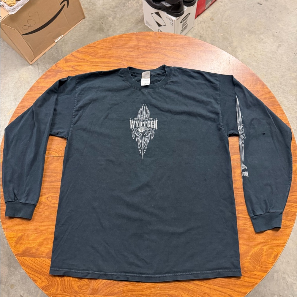 Black Long Sleeve Men's Shirt